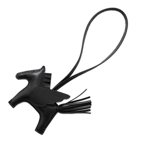 HERMES Rodeo Pegasus Size PM Lambskin Black - Picture 1 of 4
